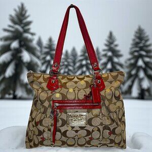 Coach Poppy Secret Admirer tote bag